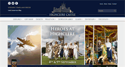 Desktop Screenshot of highclerecastle.co.uk